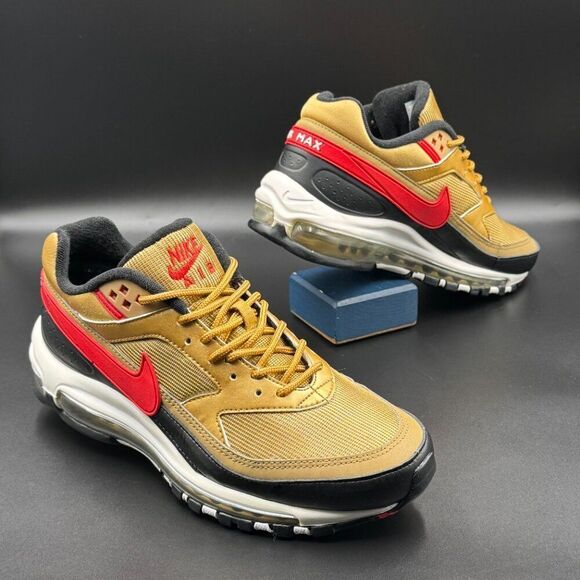 Nike Air Max 97/BW 'Metallic Gold Red' - Picture 5 of 8